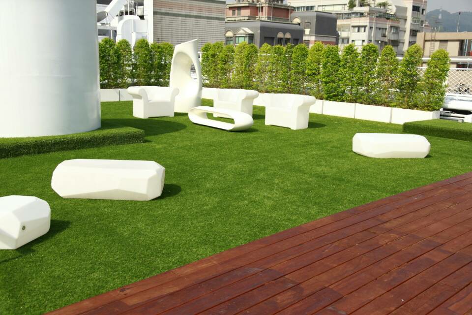 酒店花园草坪